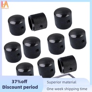 Electric Guitar Metal Volume Knob Bass Volume Knob Iron Knob with Hole Volume Knob Switch Cap