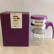 Asana Glass Tea Pot with Infuser 玻璃茶隔杯 [可以物易物 swap]
