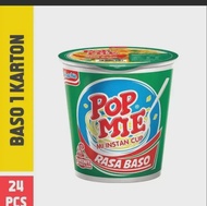 Mie Instan Murah Pop Mie Jumbo Rasa Baso 1 Dus (24pc)
