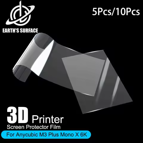3D Printer Screen Protector Film for Anycubic Photon M3 Plus Photon Mono X 6K 5Pcs LCD SLA Protectiv