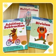 Kumon Grade 3 Workbook (3 books) Addition and Subtraction Elementary School Mathematics Training Wor