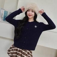 Acasey เสื้อไหมพรมผู้หญิง แขนยาว คาร์ดิแกน งานปัก Jarinya ผ้าไหมพรมสาน ผ้านุ่มใส่สบาย T829