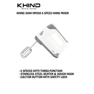 Khind Hand Mixer HM360 6 Speeds Turbo