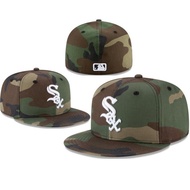 ️Cap MLB Chicago White Sox Fitted Hat Men Women 59FIFTY Full Closed Caps Sports Embroidery Hats Topi