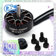 X2807 1300KV Brushless Motor 2-6S 4mm Bearing Shaft for 6-7inch Prop Long Range Traversing Drones