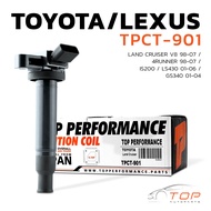 คอยล์จุดระเบิด TOYOTA LAND CRUISER V8 / 4 RUNNER / LEXUS IS200 LS430 GS430 / 1UZ 3UZ - TPCT-901 - TO