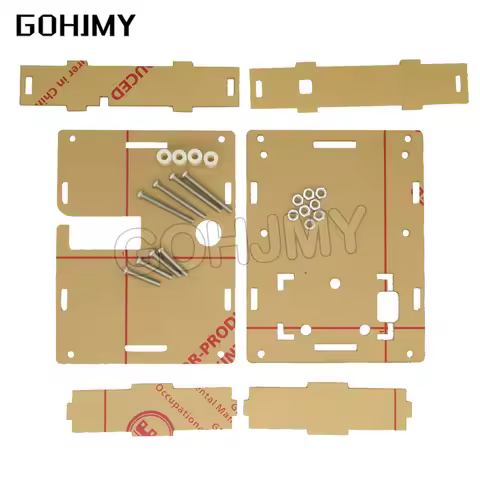 LCR-T4 Clear Acrylic LCR-T3 Case Shell Housing For LCR-T4 Transistor Tester ESR SCR/MOS LCR T4 Box