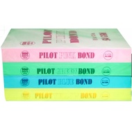 colored bond paper long 54 gsm
