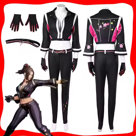 Mai Shiranui Cosplay Women Fantasia Jacket Pants Gloves Game Fatal Cosplay Fury Costume Outfits Disg