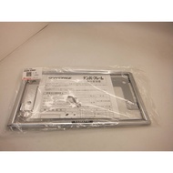 Daihatsu chrome black tag frame plate (NEW)