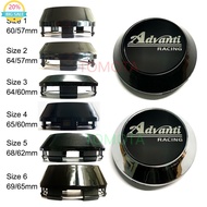 4pcs 60/64/65/68/69mm Outsize Silver Logo Car Automobile Wheel Center Cap Hub Cap Center Cover Sport