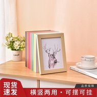 Wholesale Simple Solid Wood Photo Frame 20cm 23cm 27cm Photo Frame Swing Table Photo Frame 4K8KA3A4 