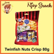 80g TWINFISH NUT CRISP PEANUT CANDY