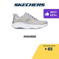 Skechers Women Sport D'Lux Fitness Pure Glam Shoes - 149837-GYSL - Air-Cooled Memory Foam, Sneakers, Casual