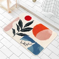 太陽植絨地墊浴室地墊吸水地墊柔軟臥室地墊區域地墊禮品