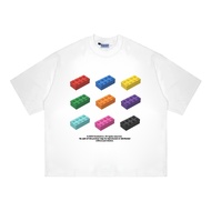 Domination Labs Boxy Tshirt Oversize 20s Blocks White