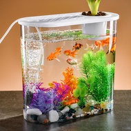 Ecological Landscaping Fish Tank Aquarium Desktop Goldfish Tank Household Betta Fish Tank Ecological