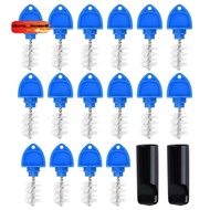 Beer Tap Plug Brush 18 Pack for Draft Beer Faucet Cap Plugs Cleaning Tap Rubber Stopper Plug Cover B