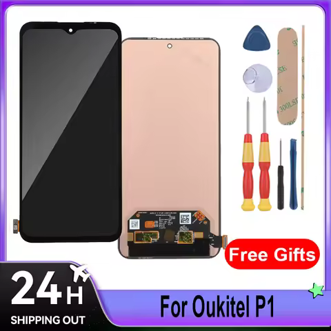 For Oukitel P1/WP200 Pro/WP210 P1/Nothing 2 LCD Display + Touch Screen Full Assembly Mobile Phone Re
