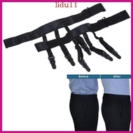 LID Useful Shirt Stays Garter Belt Suspender Elastic Shirt Holder Adjustable for Men