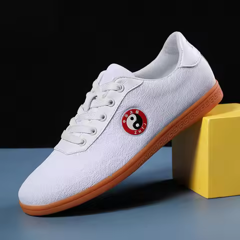 Professional Unisex Taekwondo Sports Shoes Outdoor Fitness Tai Chi Kung Fu Shoes, Karate Training Sh