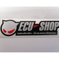 ECU SHOP Racing Stickers
