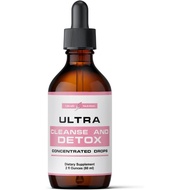 Liver Cleanse Detox & Repair 2oz Drops with Milk Thistle Extract, Dandelion Root Extract & Artichoke