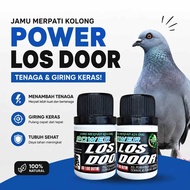POWER LOS DOOR MERPATI TINGGI FULL NITIK!!! 100 PIL Makanan Burung Persediaan Hewan Peliharaan