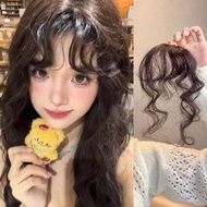 Wool Roll Bangs Head Curtain Melade Wig Air Bangs Natural Invisible Pretty Bangs Patch 26.2.25