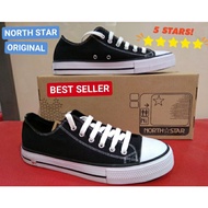 North Star Sneakers Rover black White School Shoes Size 36-43