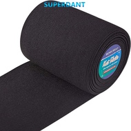 SUPERDANT 5ms 5 Meters/5.5 Yards 100mm Wide Black Flat Elastic Band Heavy Stretch Elastic Band for S