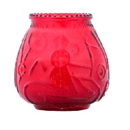 [Red - 3 sizes] Lotus bud scented Candle Eden Candle FTRAMART (Size options: 45 hours, 60 hours, 72 