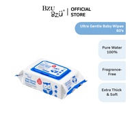 BZU BZU Ultra Gentle Fragrance Free Baby Wet Wipes (80 Pcs) [Exp: Year 2028]