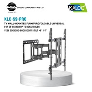 Kaloc S9 Pro 55-86 inch Full Motion TV Wall Mount Bracket (Load:90KG) KLC-S9-PRO