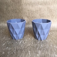 GREY MICA TABLE FLOWER VASE - MICA FLOWER VASE - DECORATIVE FLOWER VASE - MINIMALIST FLOWER VASE