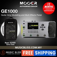 Mooer GE1000 Guitar Amp Modelling and Multi Effects Pedal with Touch Screen (GE-1000)