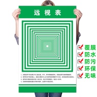 Large Size Hyperopia Chart Large View Chart Overview Chart Exercise Telephoto Training Overview Prot