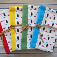 高爾夫球圖案 存摺夾/筆袋 藍色