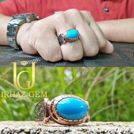 Cincin Firus Iran | Iranian Sky Blue 🇮🇷 [ Premium Ottoman Design ]