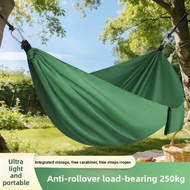 Camping Hammock Buai Khemah | Portable Foldable Outdoor | 270x140cm Beach Picnic Rope