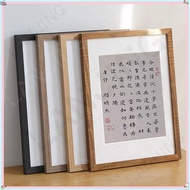 Wooden Photo Frame 4R 5R 6R 8R A3 A4 Poster Frame Puzzle Photo Frame Outer Frame Custom Puzzle