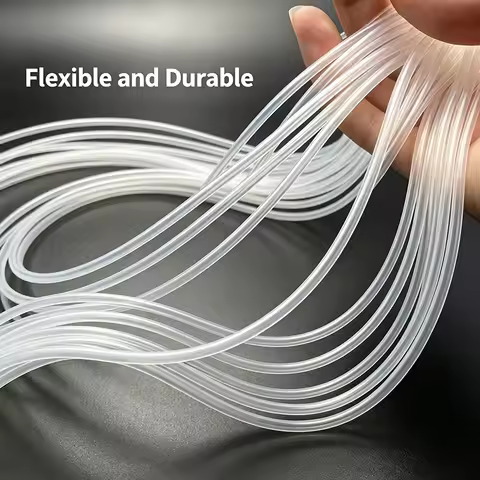 CS 1mm ID1-9mm Food Grade Clear Silicone Tubing 2-10M High Temp Flexible Non Toxic Free Hose for Bev