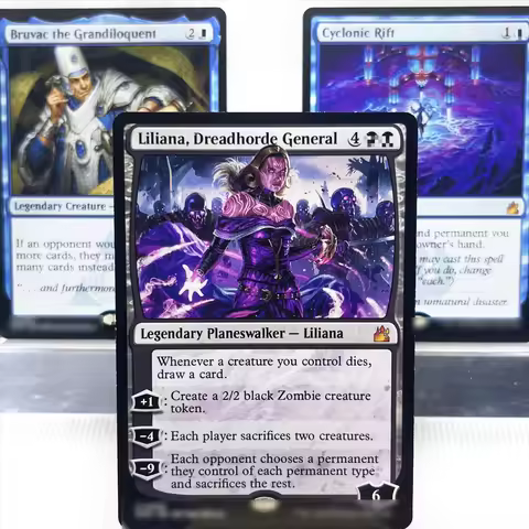 MKC MKM RVR HOLO3-Ⅰ0203 Tcg cards proxy magical Jeska's Will Vein the shock land Divine Visitation C