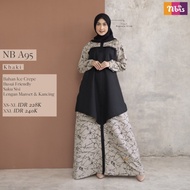 Baju Gamis Nibras Terbaru 2021 Promo Dress Dres Wanita Muslim Ice