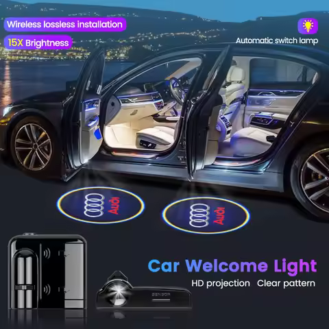 For Audi Sline A3 8P 8L 8V A4 B8 B6 B7 B9 A6 C6 C7 S5 A7 A5 Q5 Q3 Q7 Q6 Car Door Magnetic Decoration
