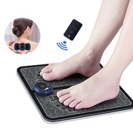 EMS Electric Foot Massage Wireless Remote Control Neck Massager