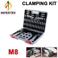Clamping Kit M8 Clamp Set M 8 Klem Penjepit Mesin Milling Clemping Set