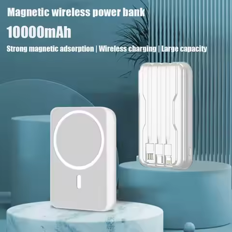 PURFIELD Magnetic Power Bank 10000mAh Portable PowerBank for Magsafe 20W Wireless Fast Charging for 