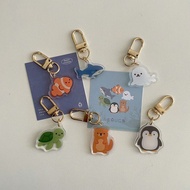 海洋好朋友 企鵝吊飾 海龜吊飾 鯊魚吊飾 海豹吊飾 海獺吊飾