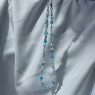 Blue beach necklace